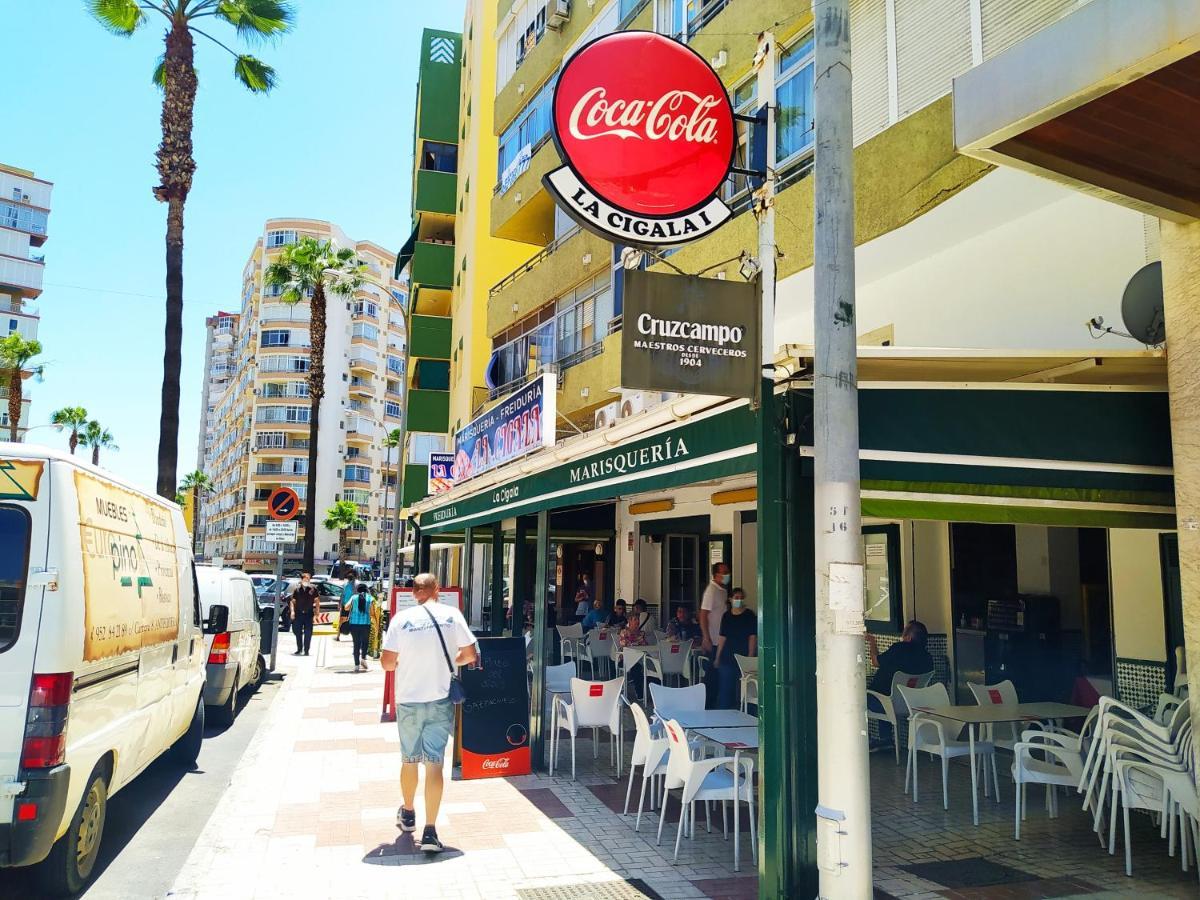 Recien Reformado, Fire Stick Amazon, Wifi, 2 Pers, Centrico, 20 M Playa Lägenhet Torremolinos Exteriör bild